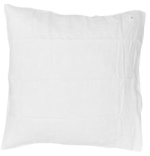 Bed and Philosophy European pillowcase White